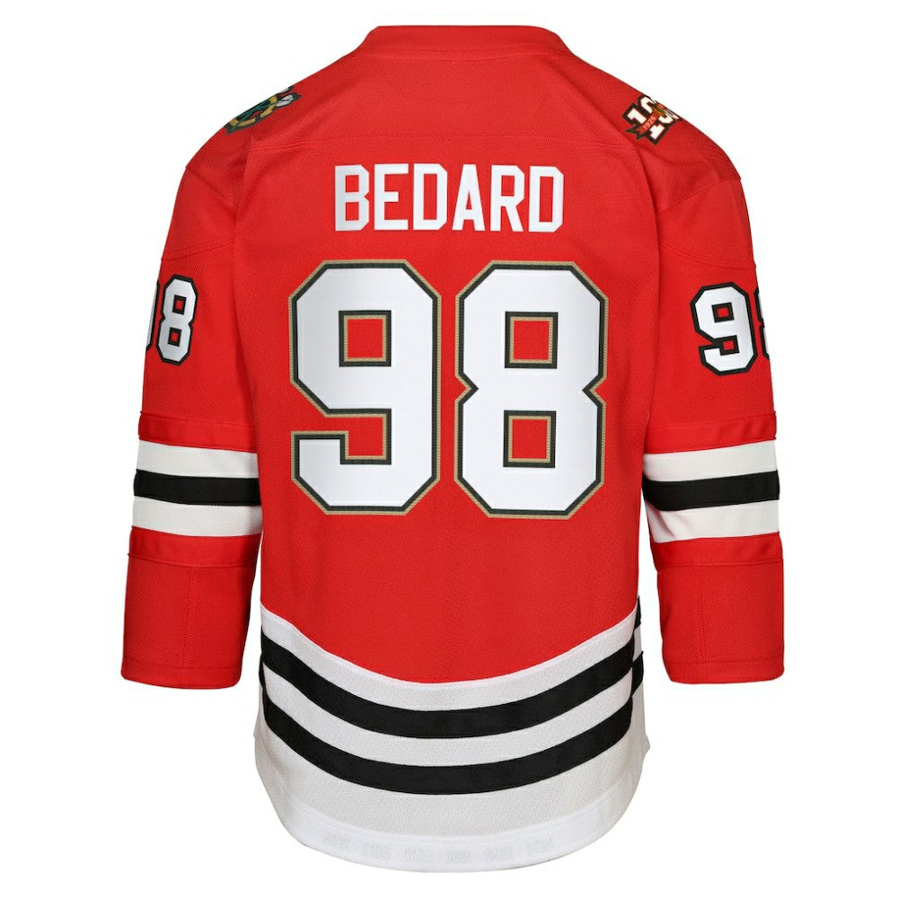 Connor Bedard Chicago Blackhawks Youth Home Centennial Premier Jersey -  NHL Jerseys
