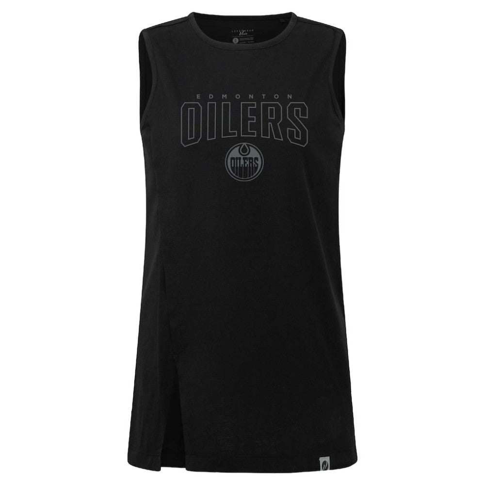 Edmonton Oilers Levelwear Women's Influx Darkmoon Tank Top -  NHL Tank Top