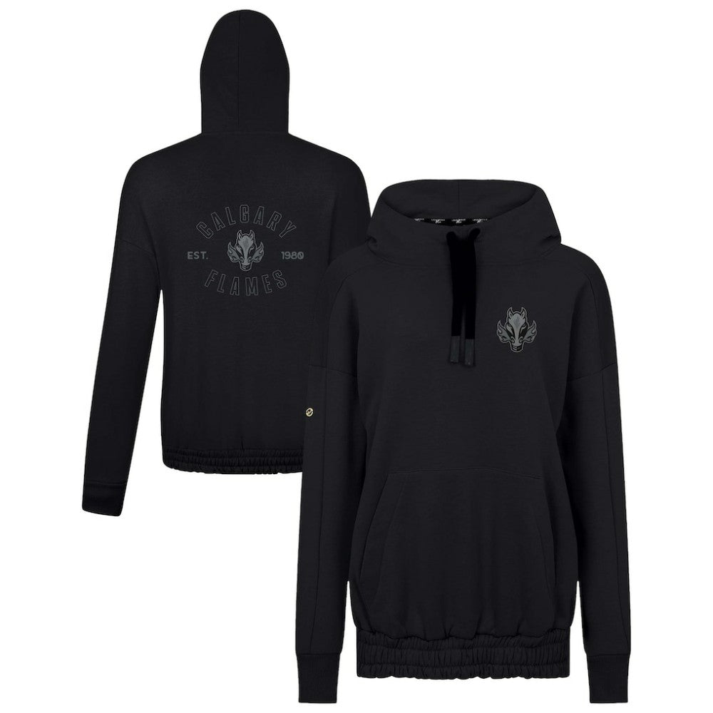 Calgary Flames Levelwear Women's Waterfall Nightfall Pullover Hoodie -  NHL Hoodies