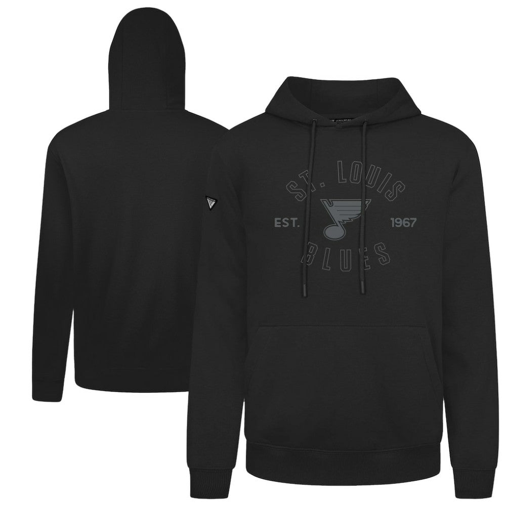 St. Louis Blues Levelwear Podium Abyssal Pullover Hoodie -  NHL Hoodies