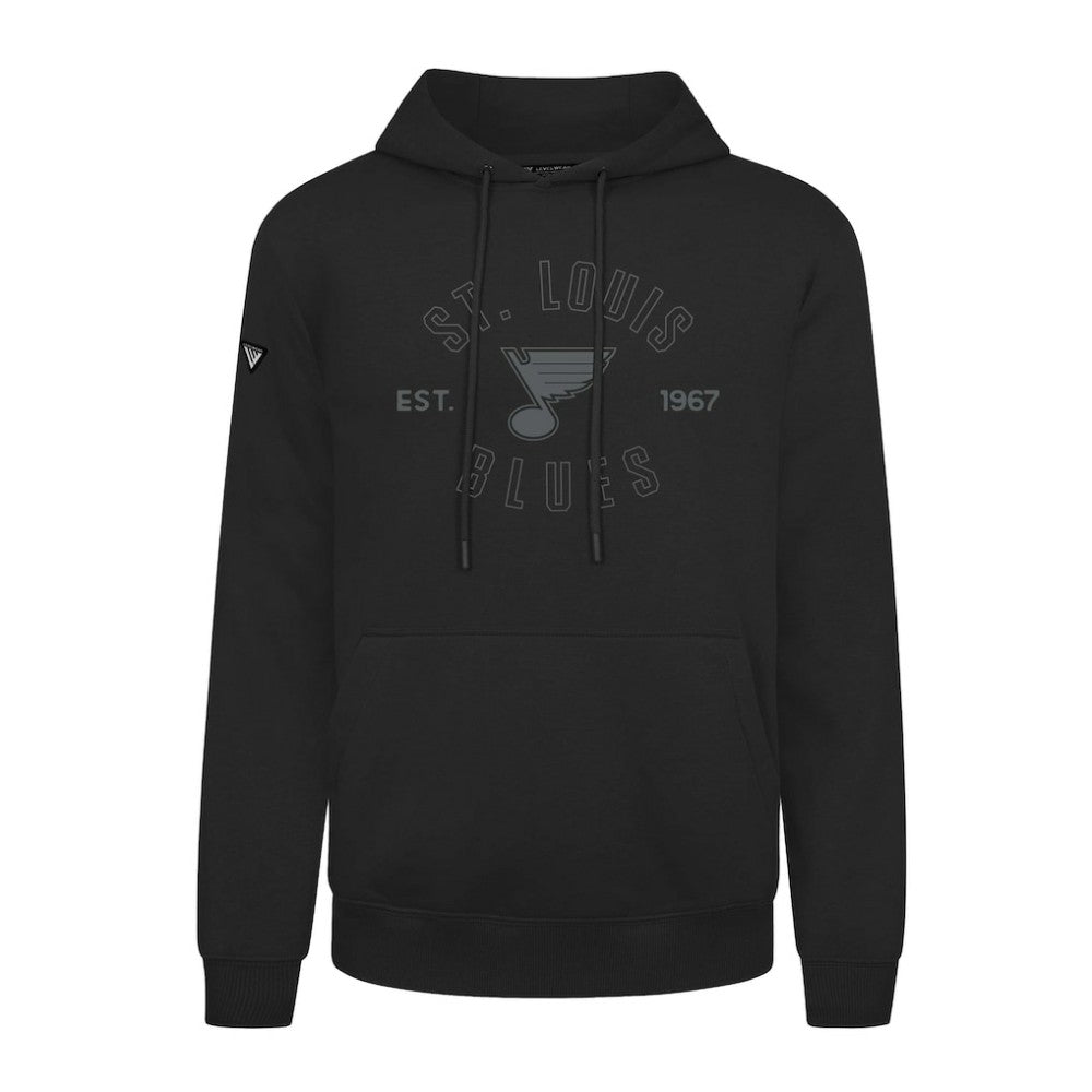 St. Louis Blues Levelwear Podium Abyssal Pullover Hoodie -  NHL Hoodies