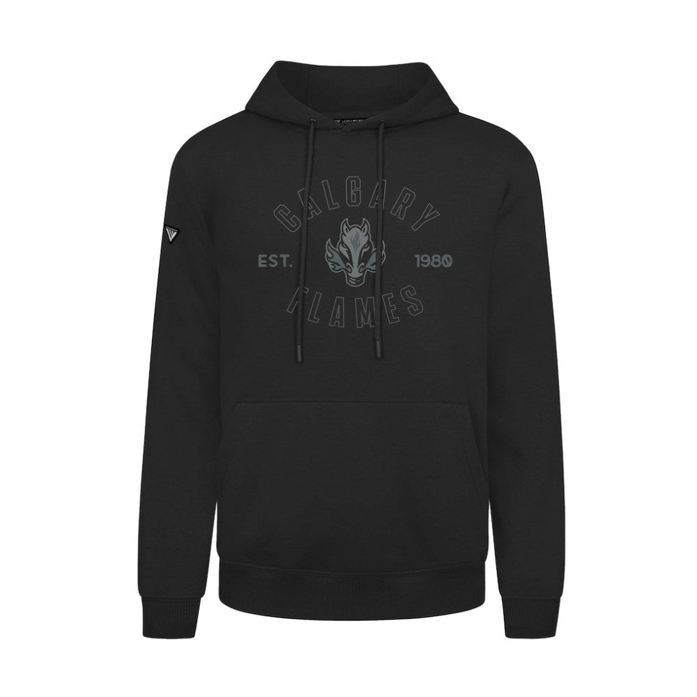 Calgary Flames Levelwear Podium Abyssal Pullover Hoodie -  NHL Hoodies