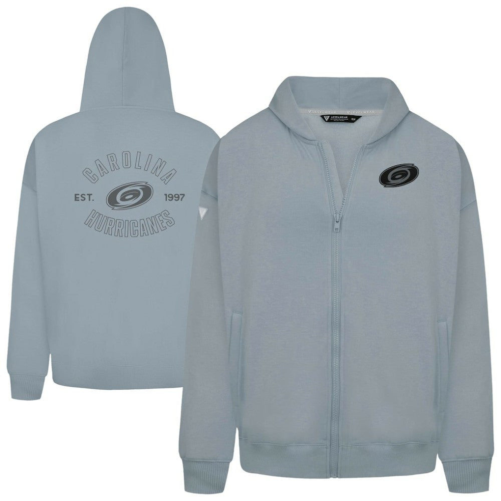Carolina Hurricanes Levelwear Uphill Abyssal Full-Zip Hoodie -  NHL Hoodies