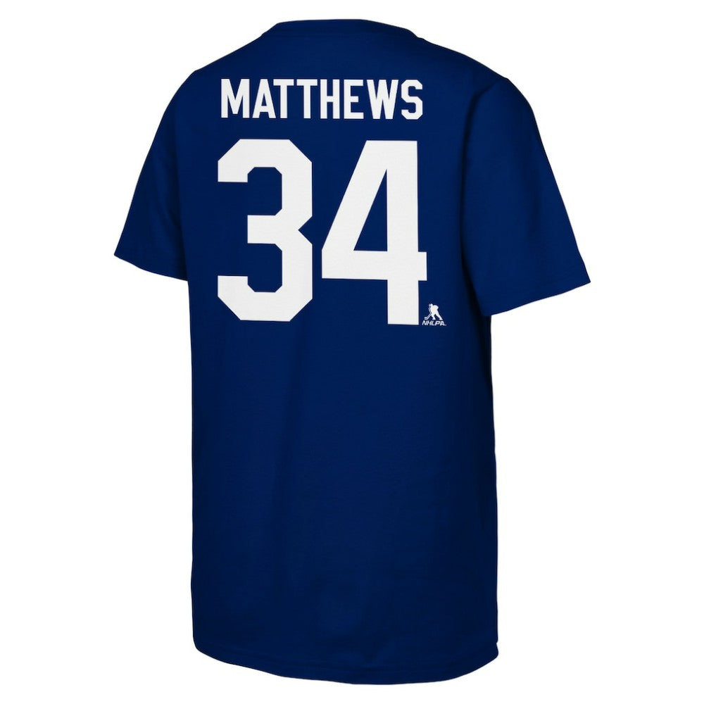 Auston Matthews Toronto Maple Leafs Outerstuff Youth Player Name & Number T-Shirt -  NHL T-shirts