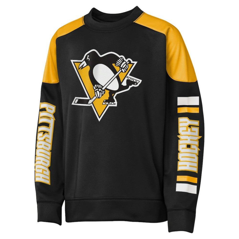 Sidney Crosby Pittsburgh Penguins Outerstuff Youth Best Defense Name & Number Crewneck Sweatshirt -  NHL Sweatshirts