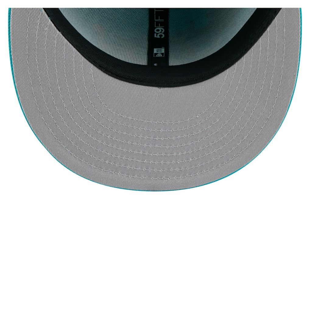 Miami Dolphins State Stitch 59FIFTY Fitted Hat | NFL Outlet
