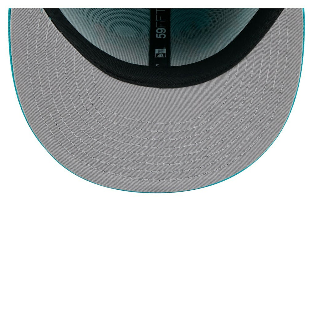 Miami Dolphins State Stitch 59FIFTY Fitted Hat | NFL Outlet