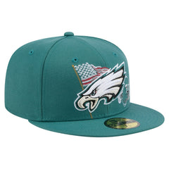 Philadelphia Eagles State Stitch 59FIFTY Fitted Hat | NFL Discount