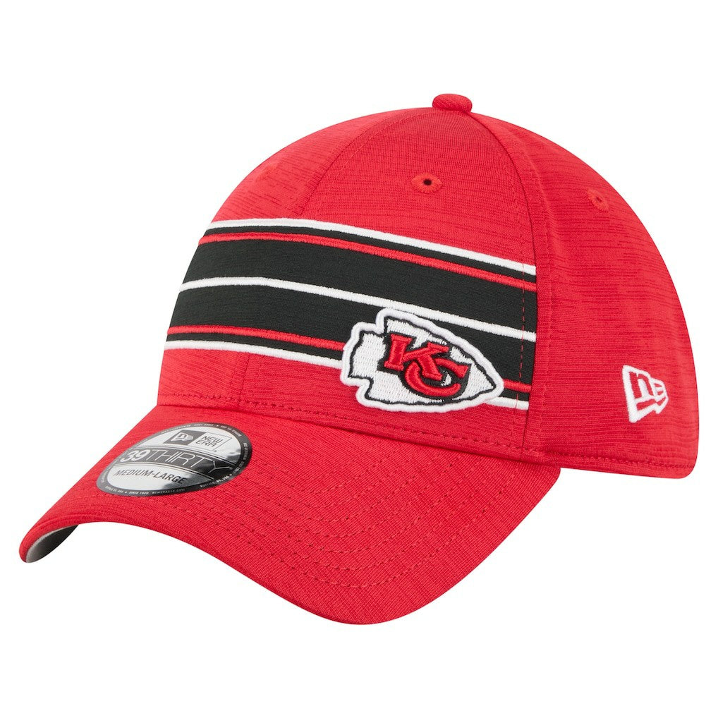 Kansas City Chiefs Stripes 39THIRTY Flex Hat | NFL New