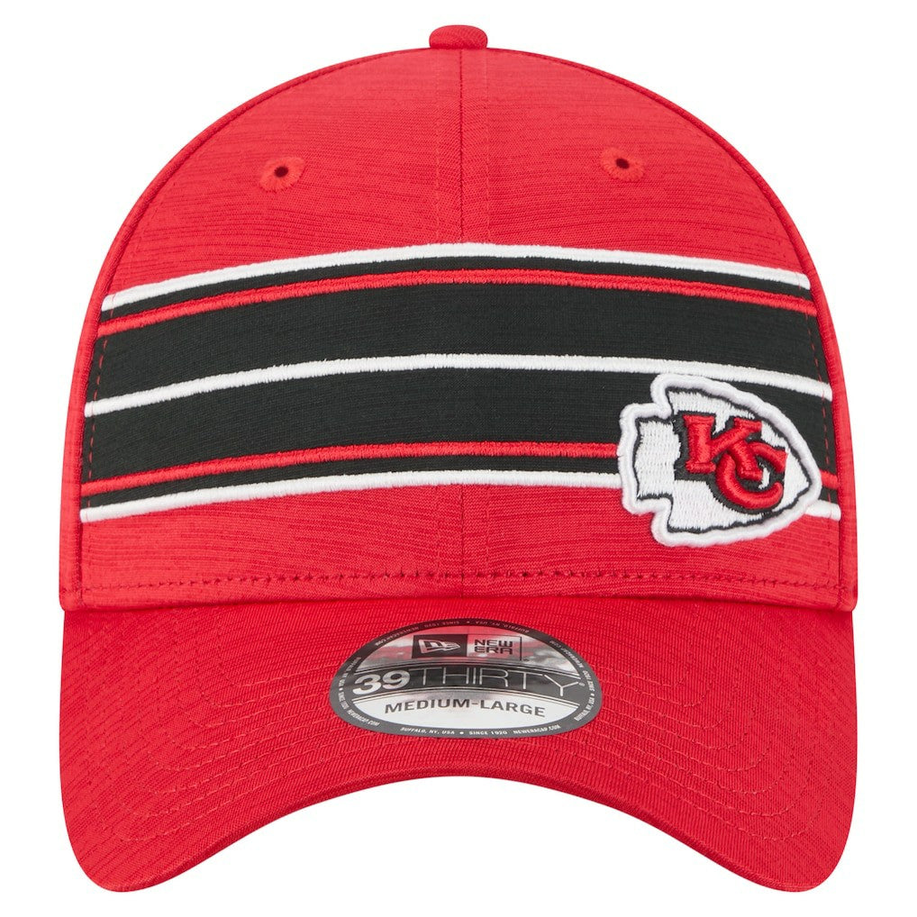 Kansas City Chiefs Stripes 39THIRTY Flex Hat | NFL New