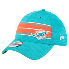 Miami Dolphins Stripes 39THIRTY Flex Hat | NFL New