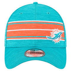 Miami Dolphins Stripes 39THIRTY Flex Hat | NFL New
