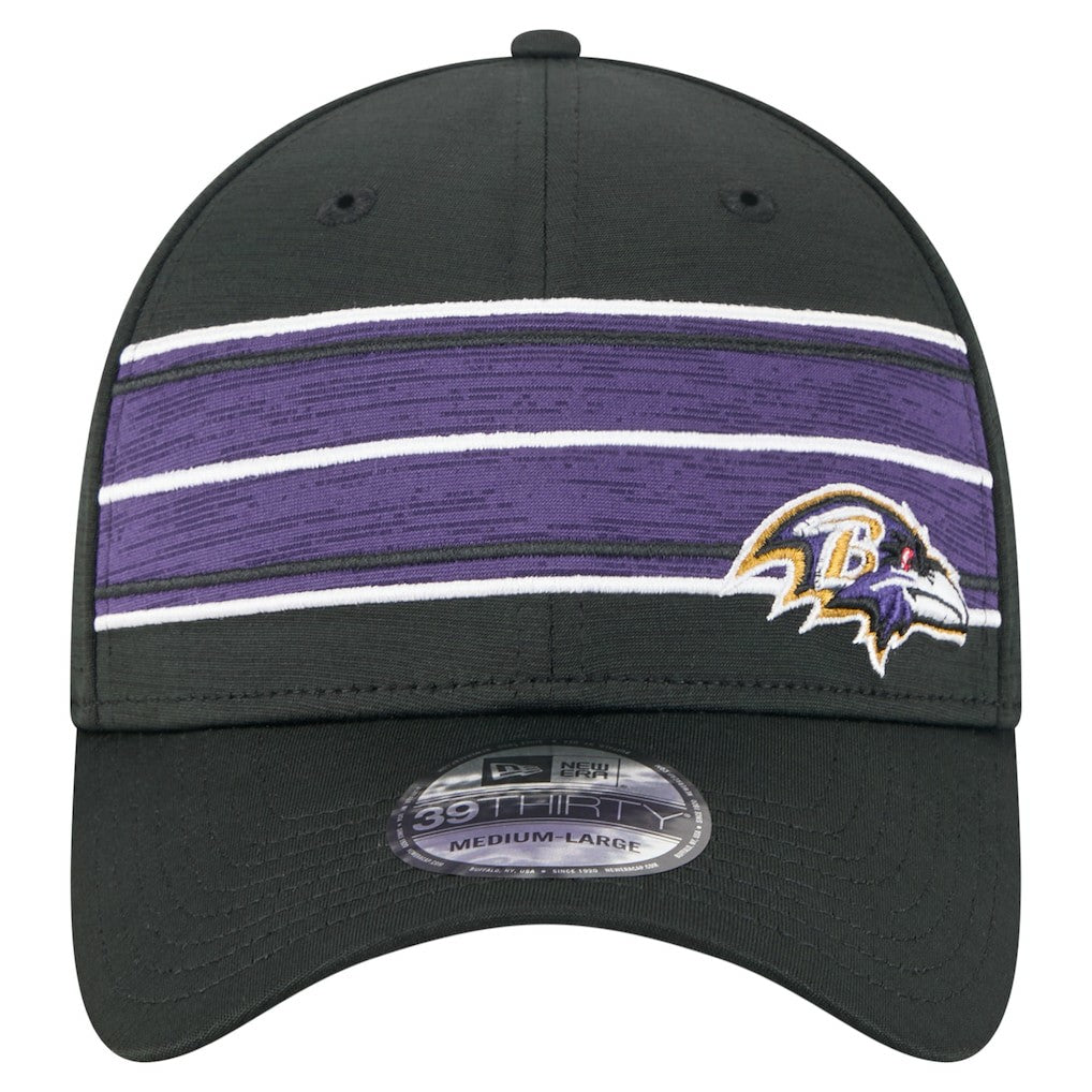 Baltimore Ravens Stripes 39THIRTY Flex Hat | NFL Near me