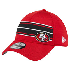 San Francisco 49ers Stripes 39THIRTY Flex Hat | NFL On sale