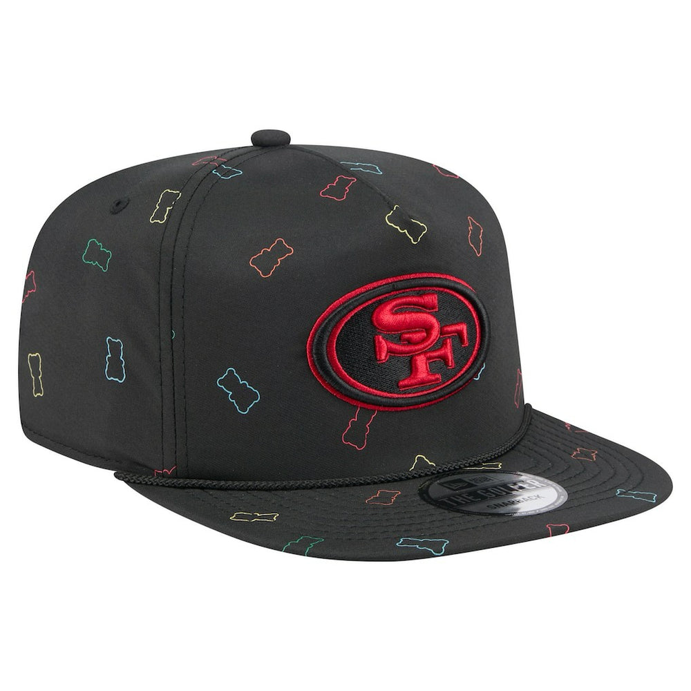 San Francisco 49ers Gummy Golfer Snapback Hat | NFL Outlet