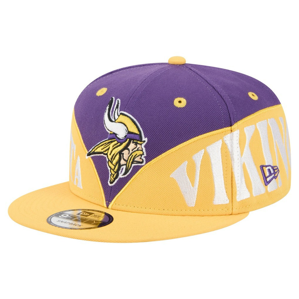 Minnesota Vikings Split 9FIFTY Snapback Hat | NFL Hot