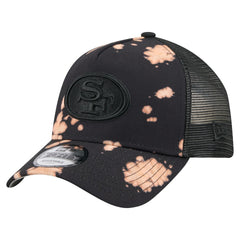 San Francisco 49ers Bleached 9FORTY A-Frame Adjustable Hat | NFL Hot