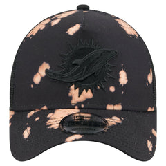 Miami Dolphins Bleached 9FORTY A-Frame Adjustable Hat | NFL Outlet