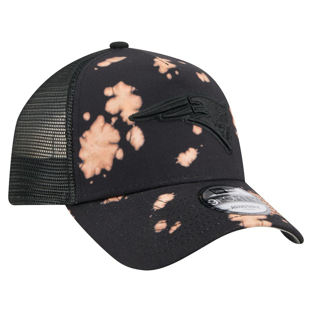New England Patriots Bleached 9FORTY A-Frame Adjustable Hat | NFL US