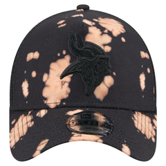 Minnesota Vikings Bleached A-Frame 9FORTY Trucker Adjustable Hat | NFL New