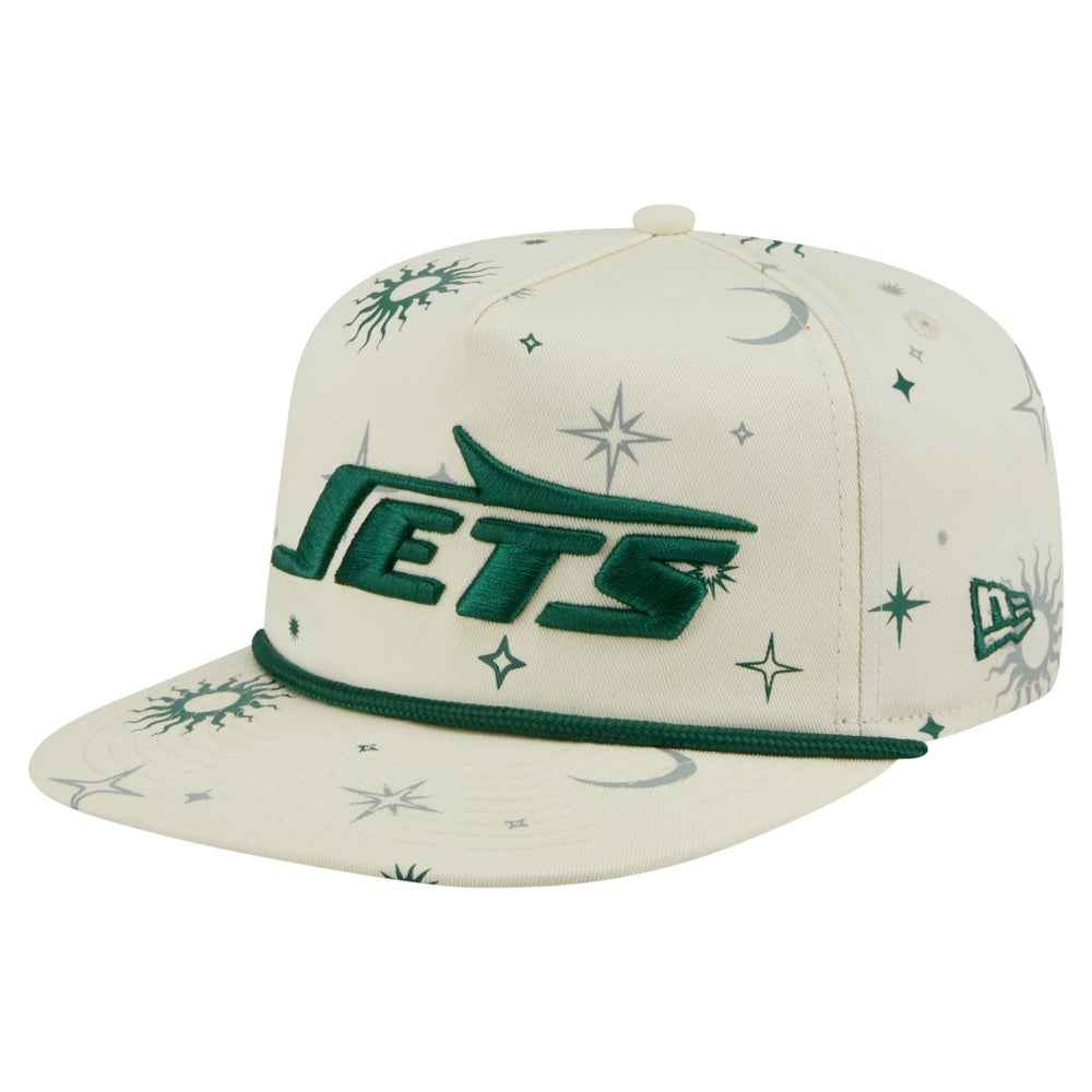 New York Jets Celestial Golfer Snapback Hat | NFL New