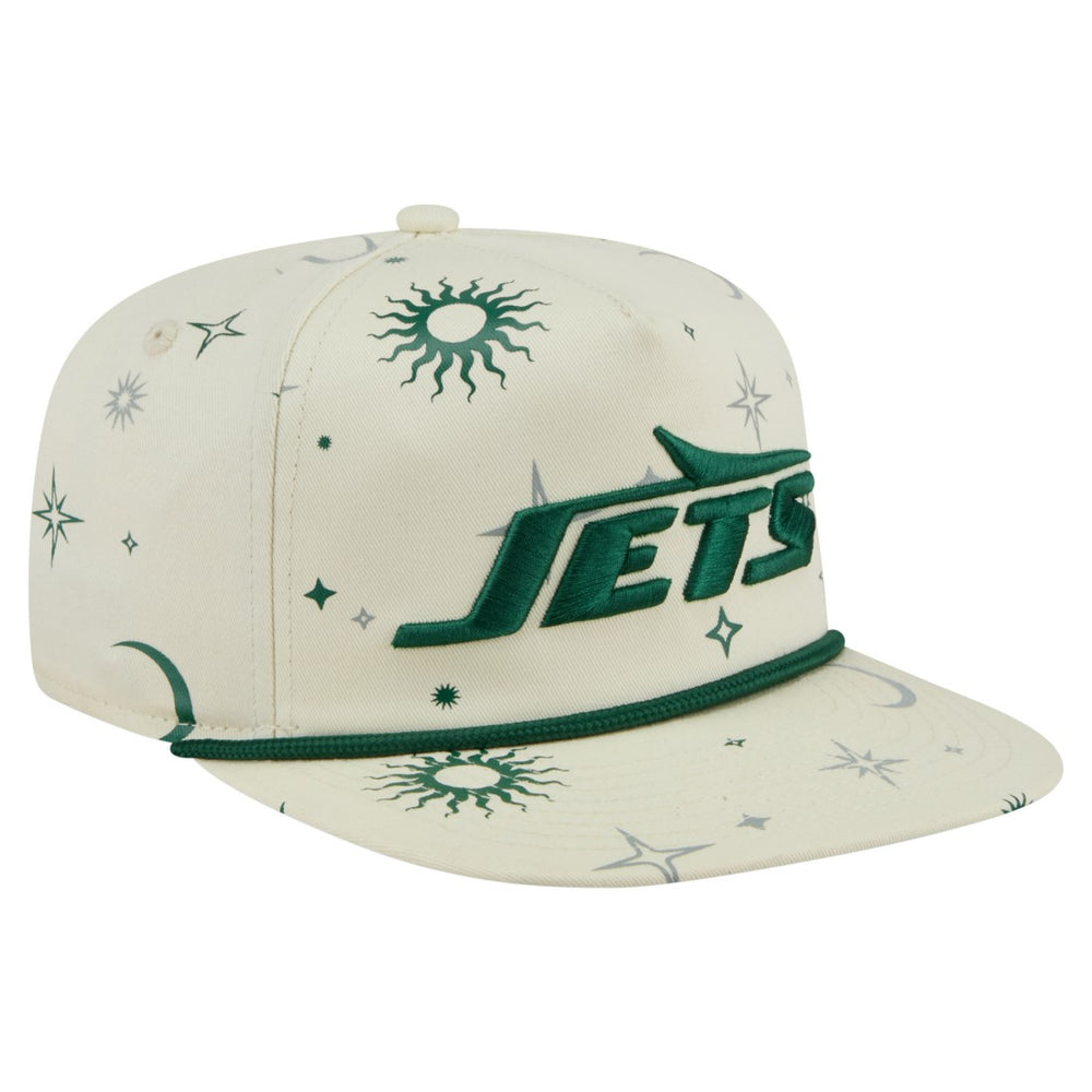 New York Jets Celestial Golfer Snapback Hat | NFL New