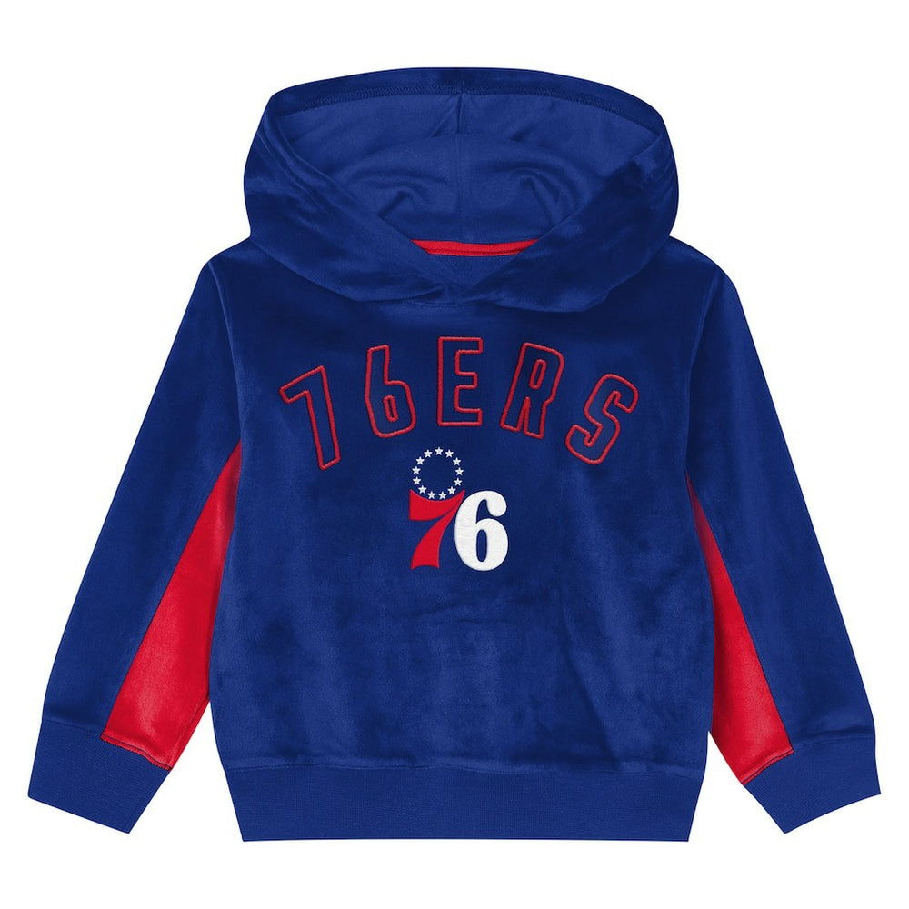 Royal Philadelphia 76ers Outerstuff Preschool Velour Hoodie | NBA
