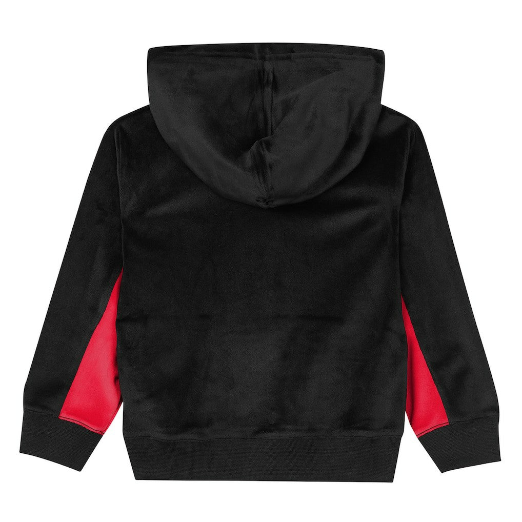 Black Chicago Bulls Outerstuff Preschool Velour Hoodie | NBA