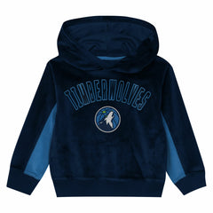 Navy Minnesota Timberwolves Outerstuff Preschool Velour Hoodie | NBA