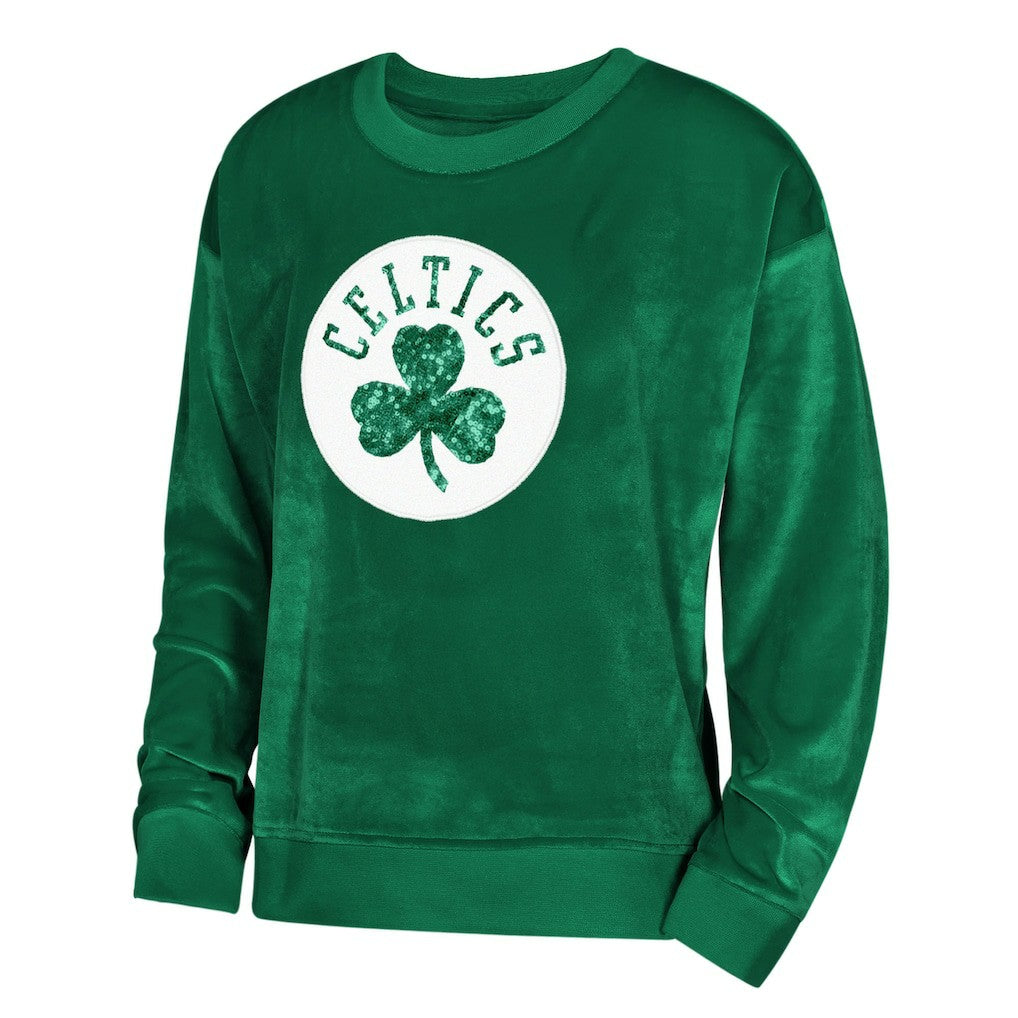 Kelly Green Boston Celtics Outerstuff Youth Girls Step Back Sweatshirt | NBA