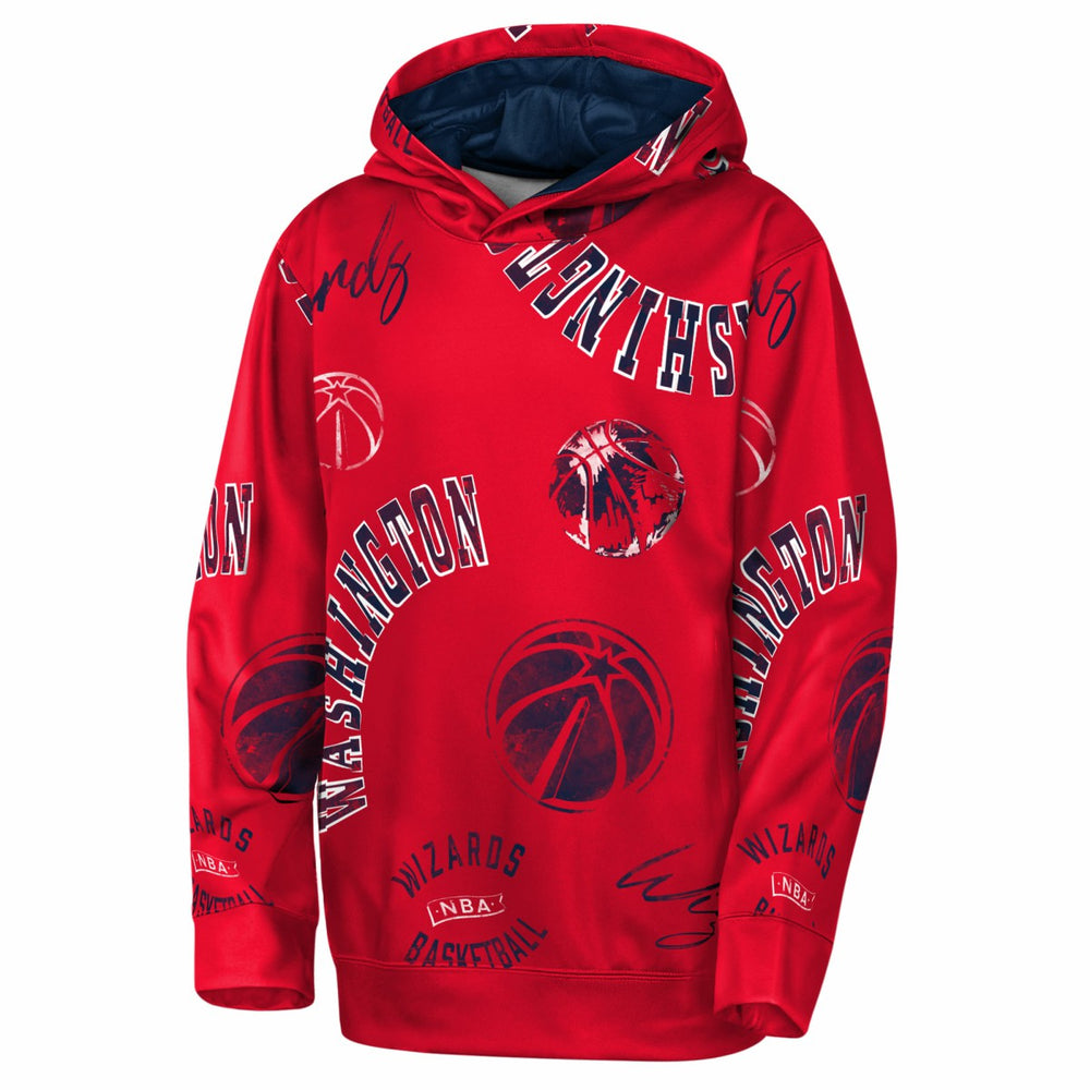Red Washington Wizards Outerstuff Youth Moving Violation Hoodie | NBA