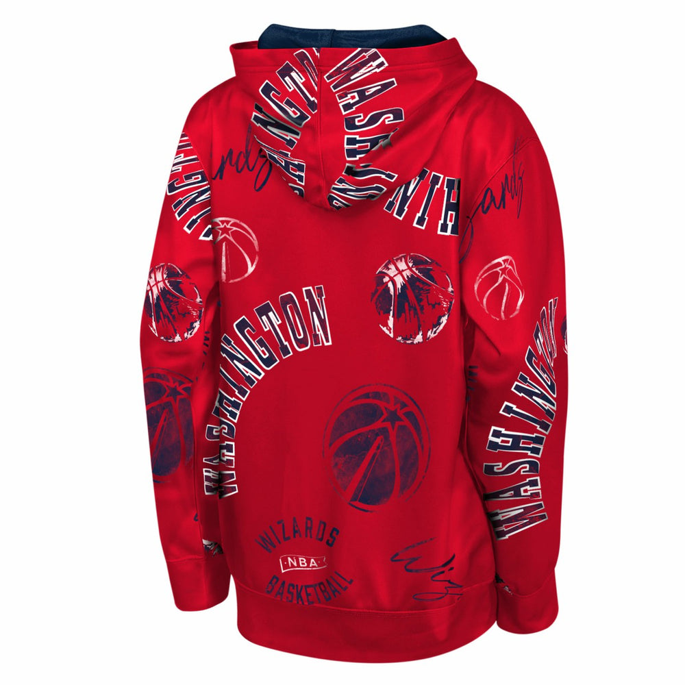 Red Washington Wizards Outerstuff Youth Moving Violation Hoodie | NBA
