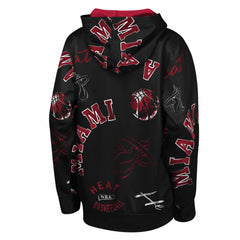 Black Miami Heat Outerstuff Youth Moving Violation Hoodie | NBA
