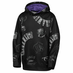Black Sacramento Kings Outerstuff Youth Moving Violation Hoodie | NBA