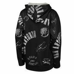Black San Antonio Spurs Outerstuff Youth Moving Violation Hoodie | NBA