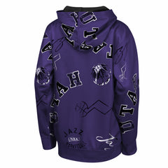 Purple Utah Jazz Outerstuff Youth Moving Violation Hoodie | NBA