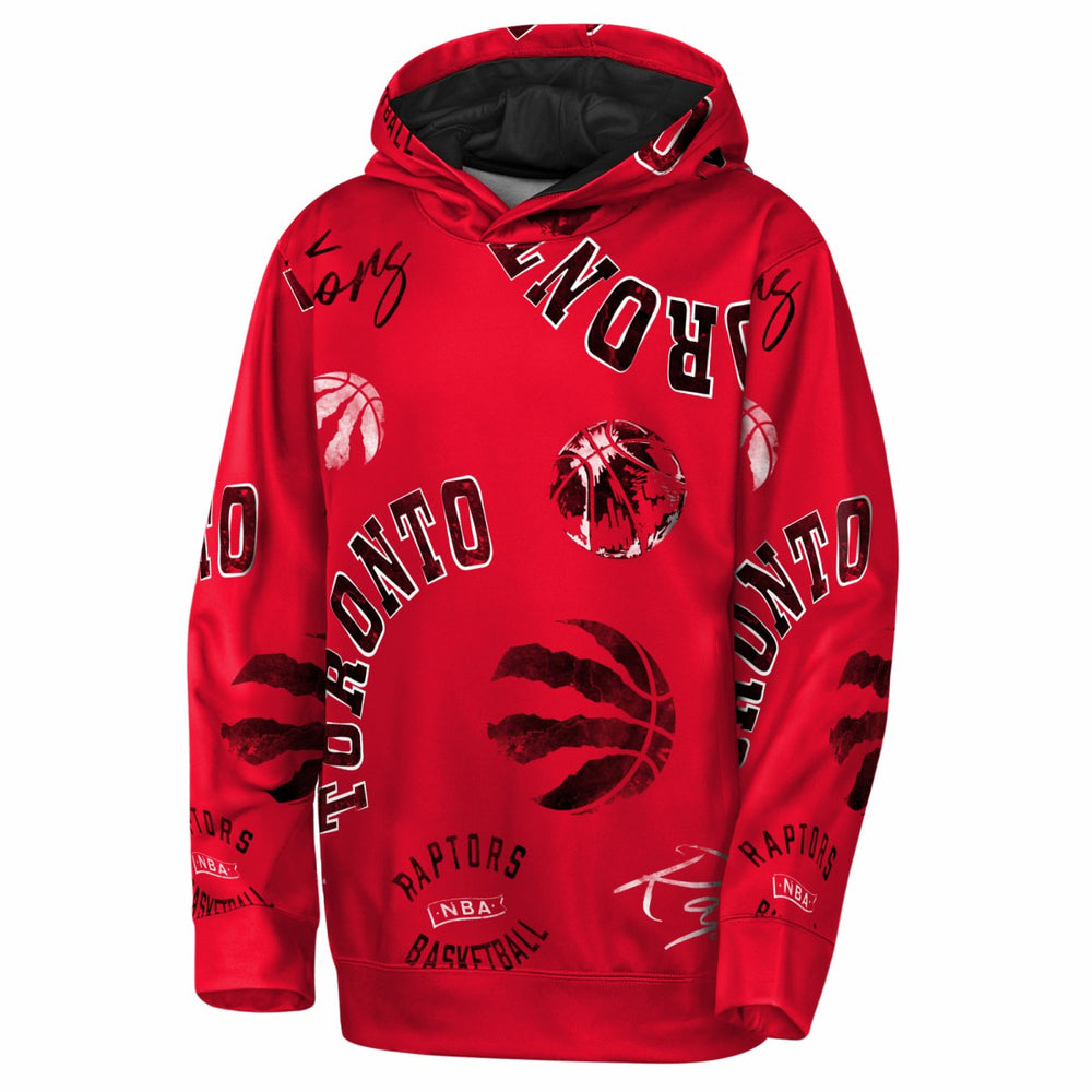 Red Toronto Raptors Outerstuff Youth Moving Violation Hoodie | NBA