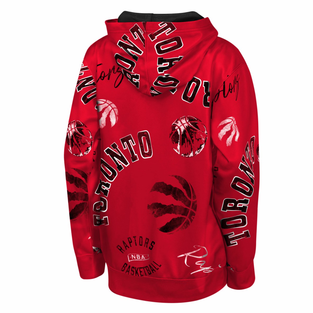 Red Toronto Raptors Outerstuff Youth Moving Violation Hoodie | NBA