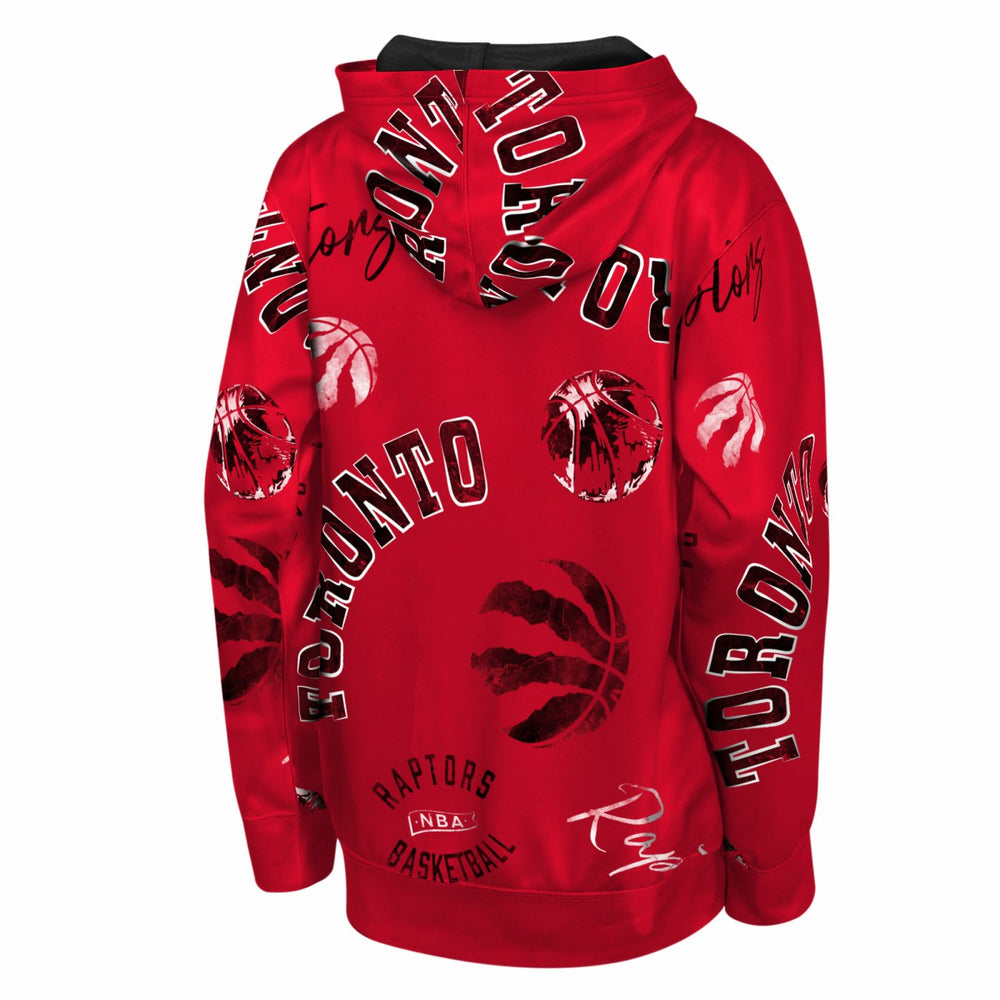 Red Toronto Raptors Outerstuff Youth Moving Violation Hoodie | NBA