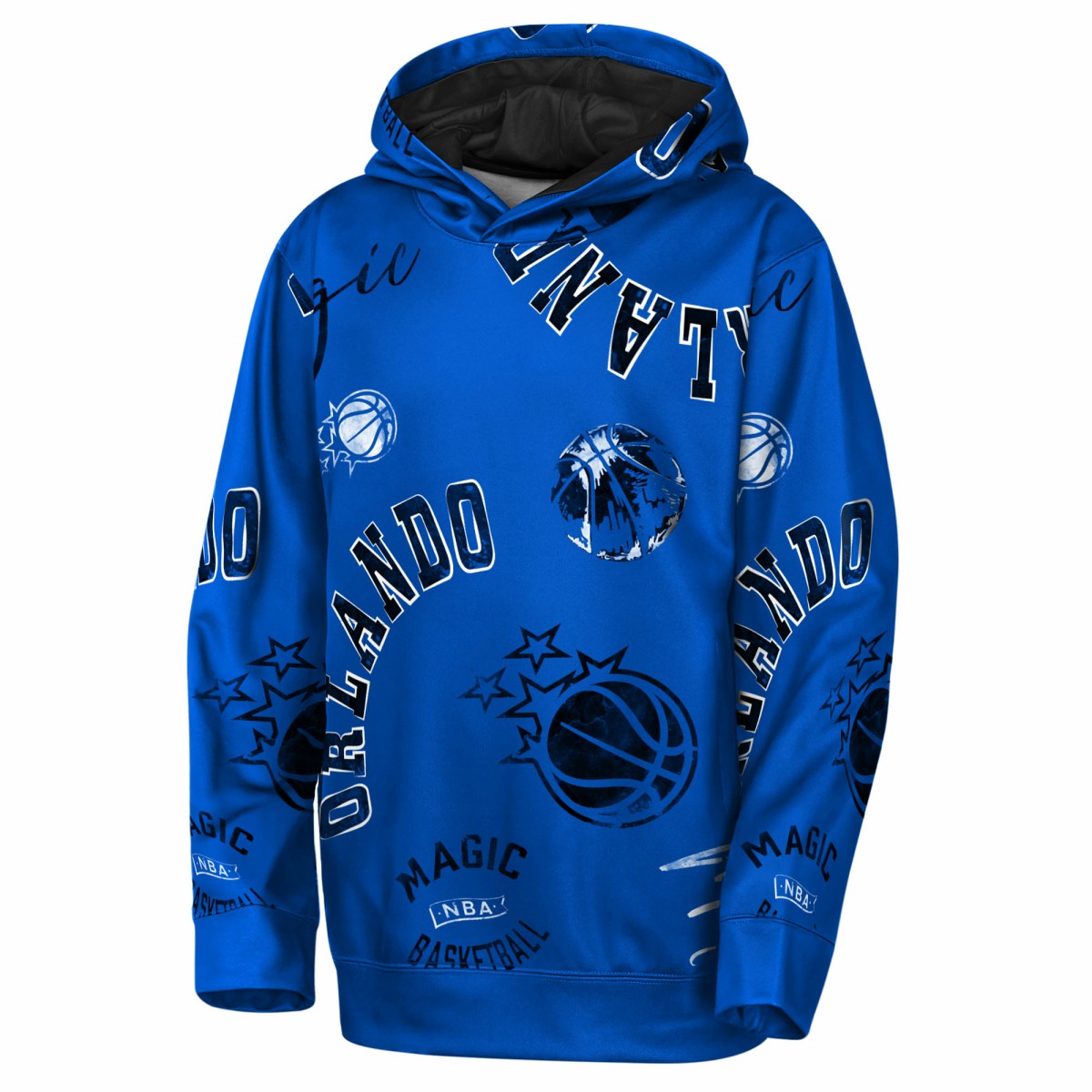 Blue Orlando Magic Outerstuff Youth Moving Violation Hoodie | NBA