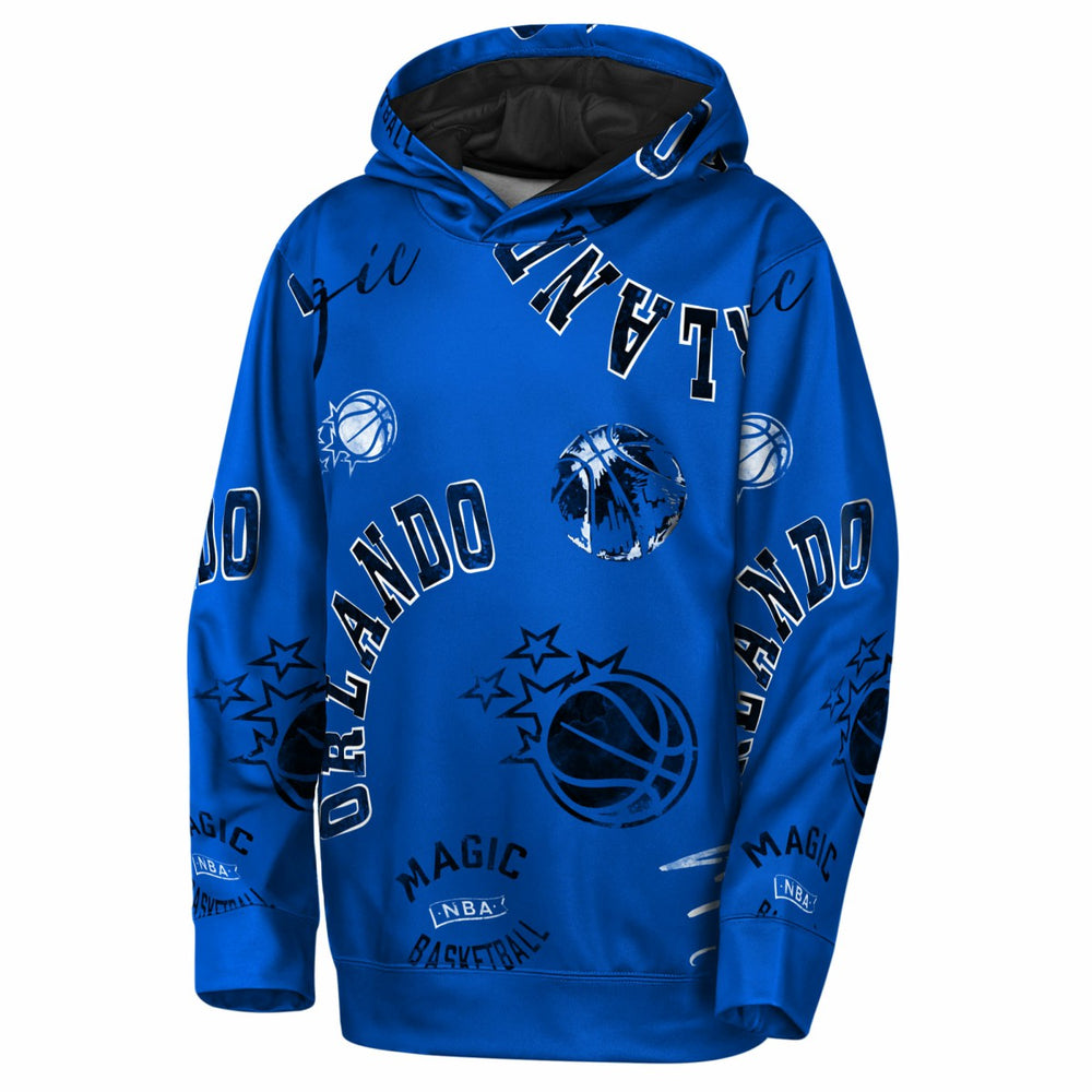 Blue Orlando Magic Outerstuff Youth Moving Violation Hoodie | NBA