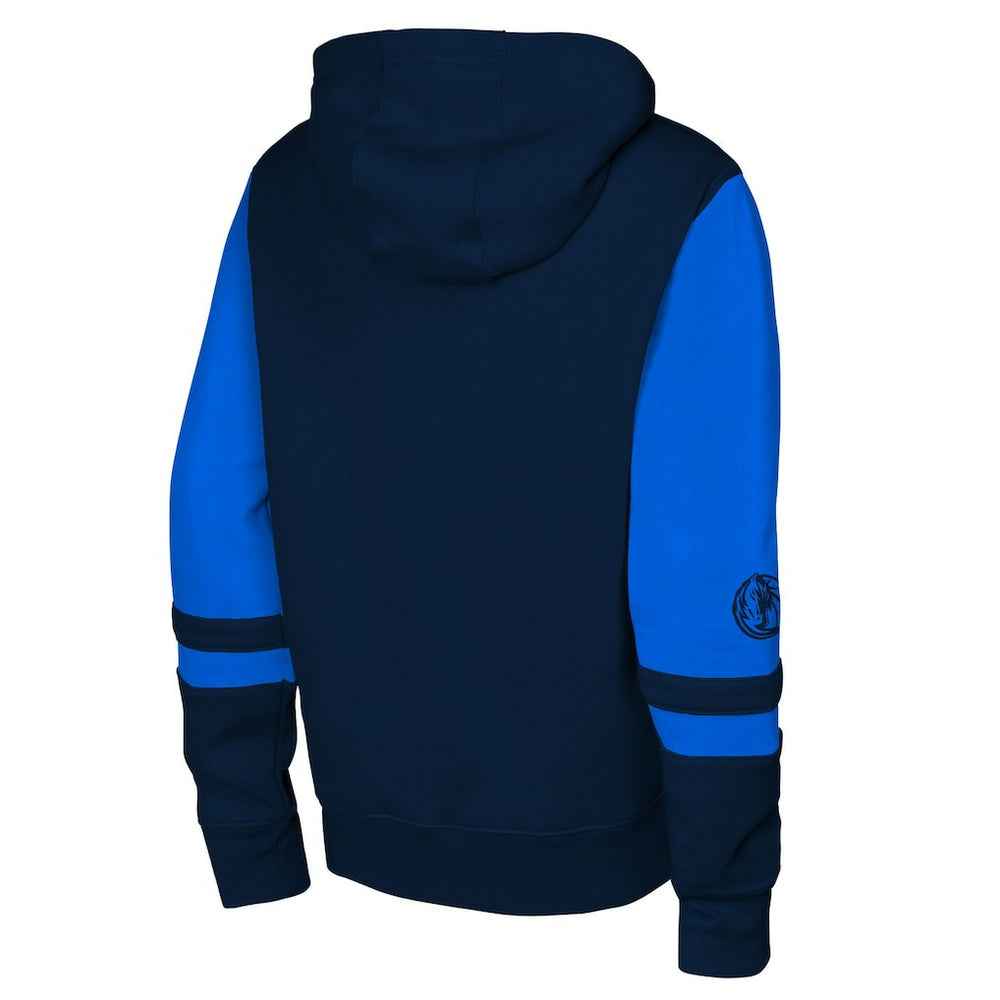 Navy Dallas Mavericks Outerstuff Youth Straight to the League Full-Zip Hoodie sale | NBA