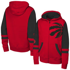 Red Toronto Raptors Outerstuff Youth Straight to the League Full-Zip Hoodie | NBA