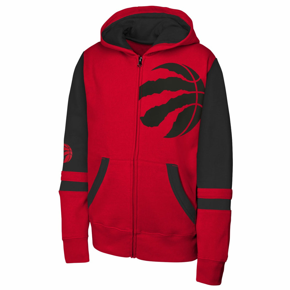 Red Toronto Raptors Outerstuff Youth Straight to the League Full-Zip Hoodie | NBA