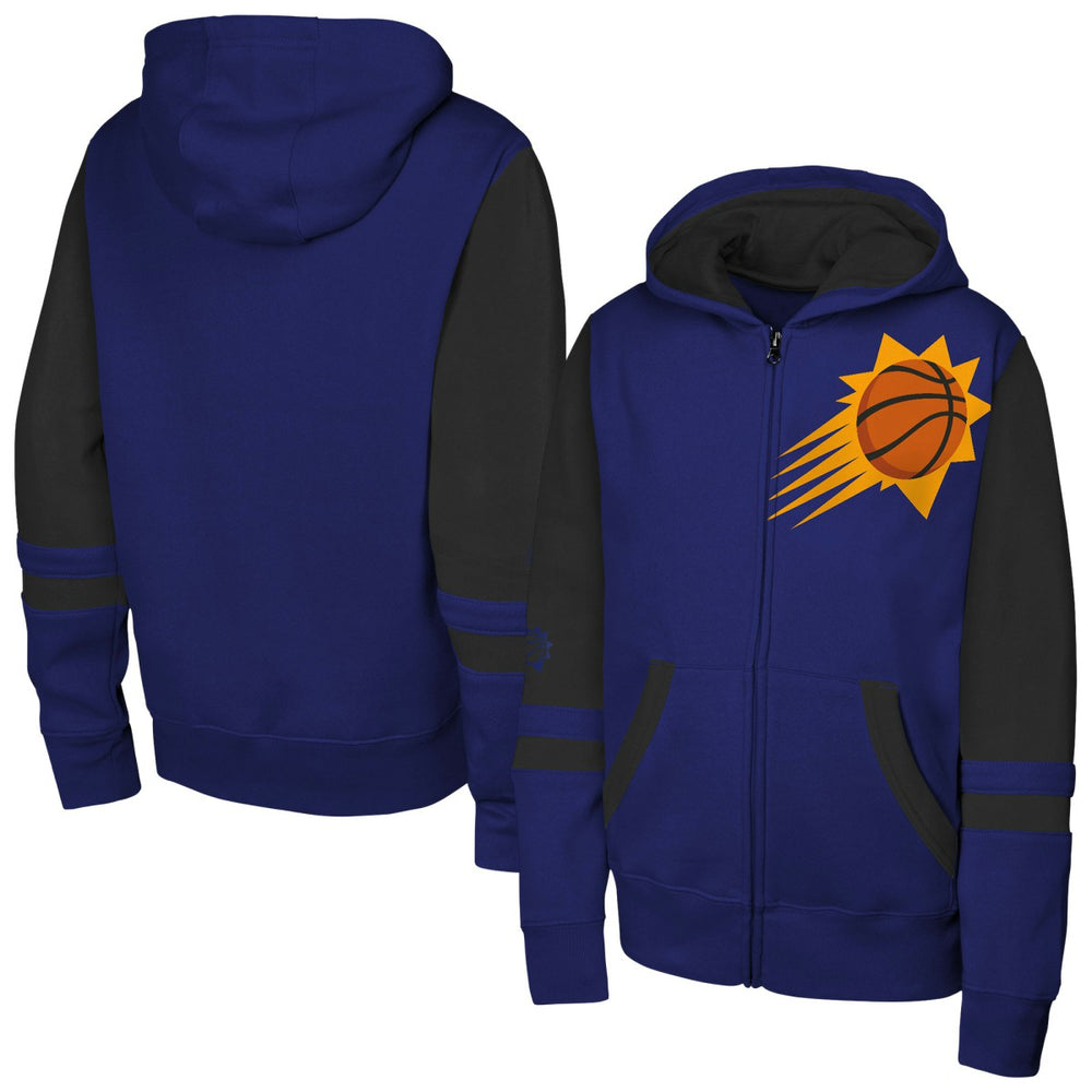 Purple Phoenix Suns Outerstuff Youth Straight to the League Full-Zip Hoodie | NBA