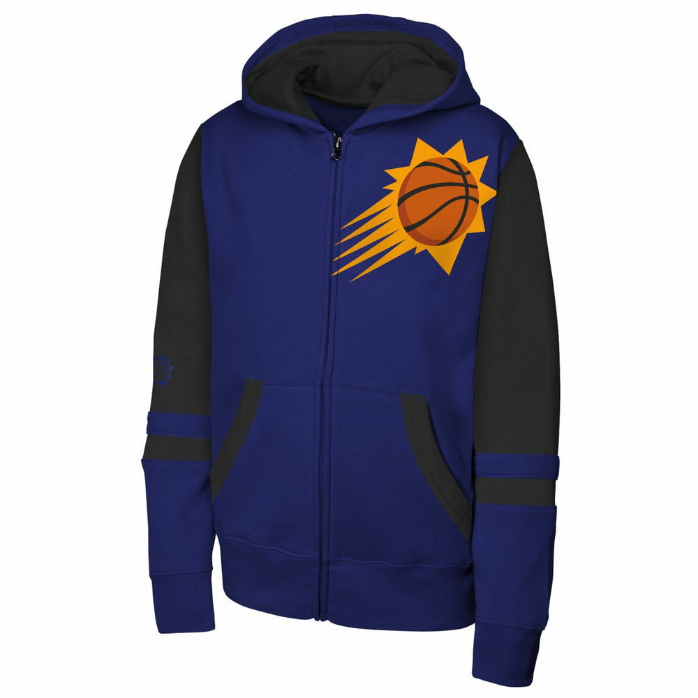 Purple Phoenix Suns Outerstuff Youth Straight to the League Full-Zip Hoodie | NBA