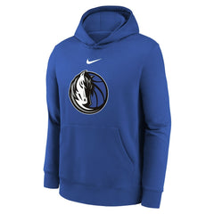 Blue Dallas Mavericks Youth 2025/26 Club Fleece Hoodie sale | NBA