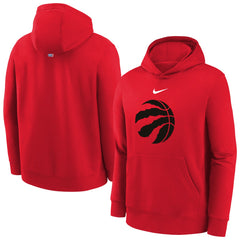 Red Toronto Raptors Youth 2025/26 Club Fleece Hoodie | NBA