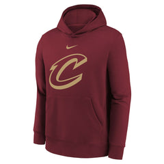 Wine Cleveland Cavaliers Youth 2025/26 Club Fleece Hoodie sale | NBA
