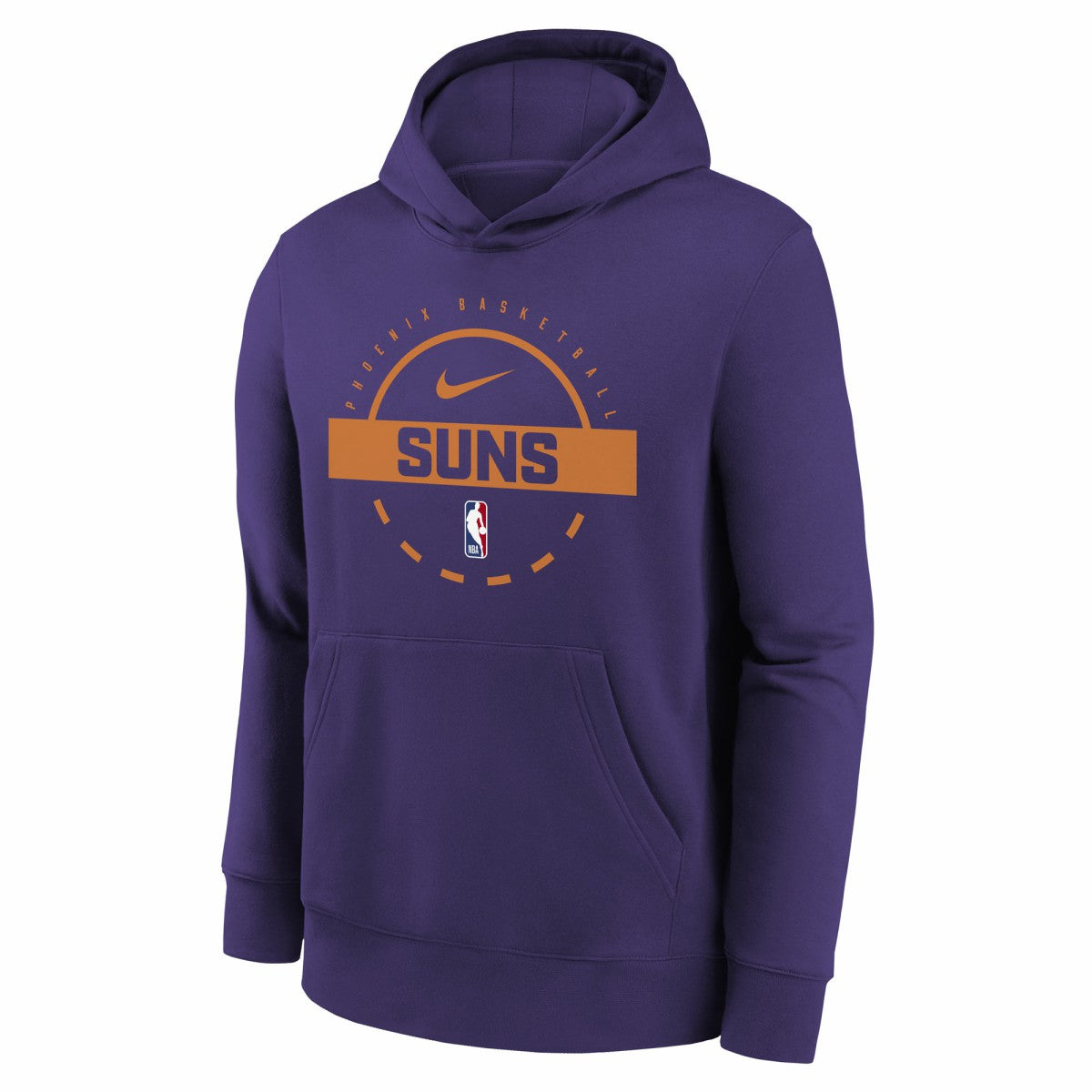 Purple Phoenix Suns Youth 2025/26 Club Fleece Practice Hoodie | NBA